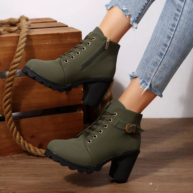 Léonie | Bottines confort à talon élégant