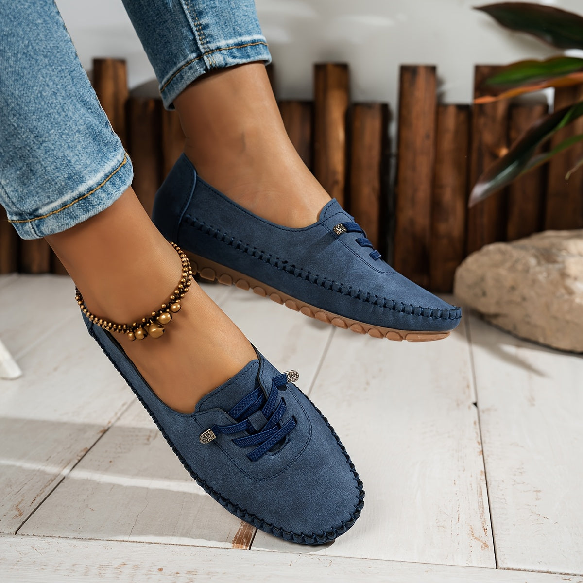 Élodie | Mocassins souples à soutien intégral pour pieds sensibles