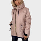 Paola | Giacca Trapuntata con Cappuccio e Zip