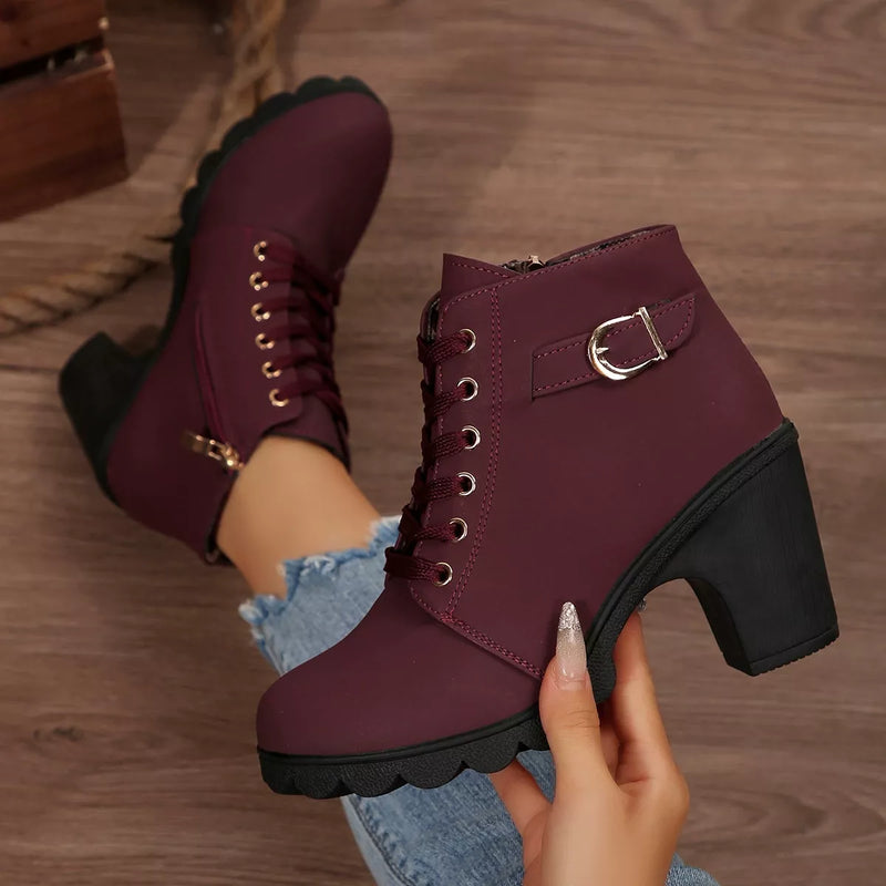 Léonie | Bottines confort à talon élégant