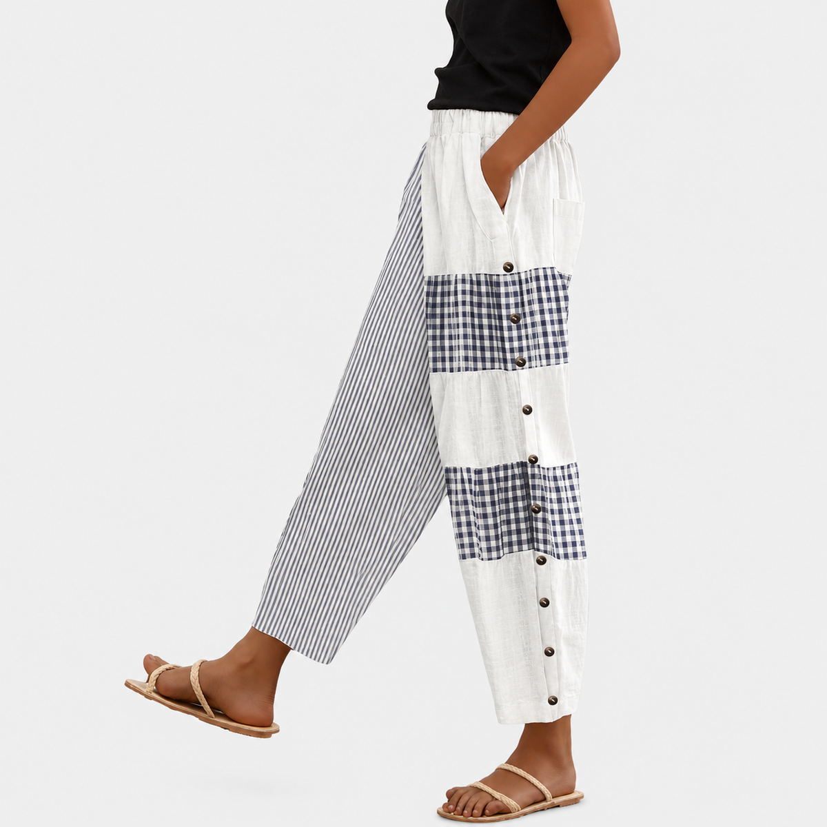 Pantaloni alla caviglia casual per donne