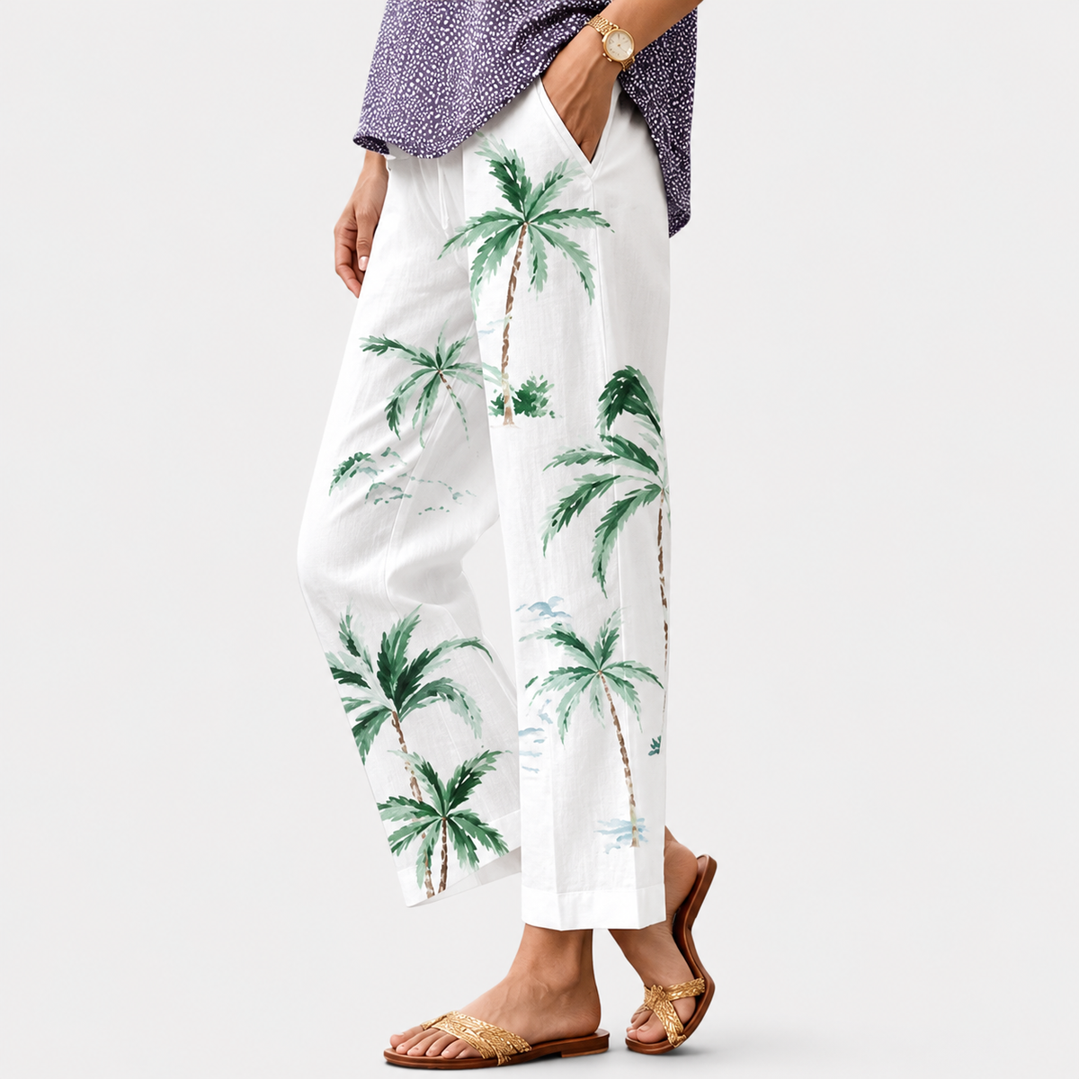 Pantaloni Donna Confortevoli Morbidi