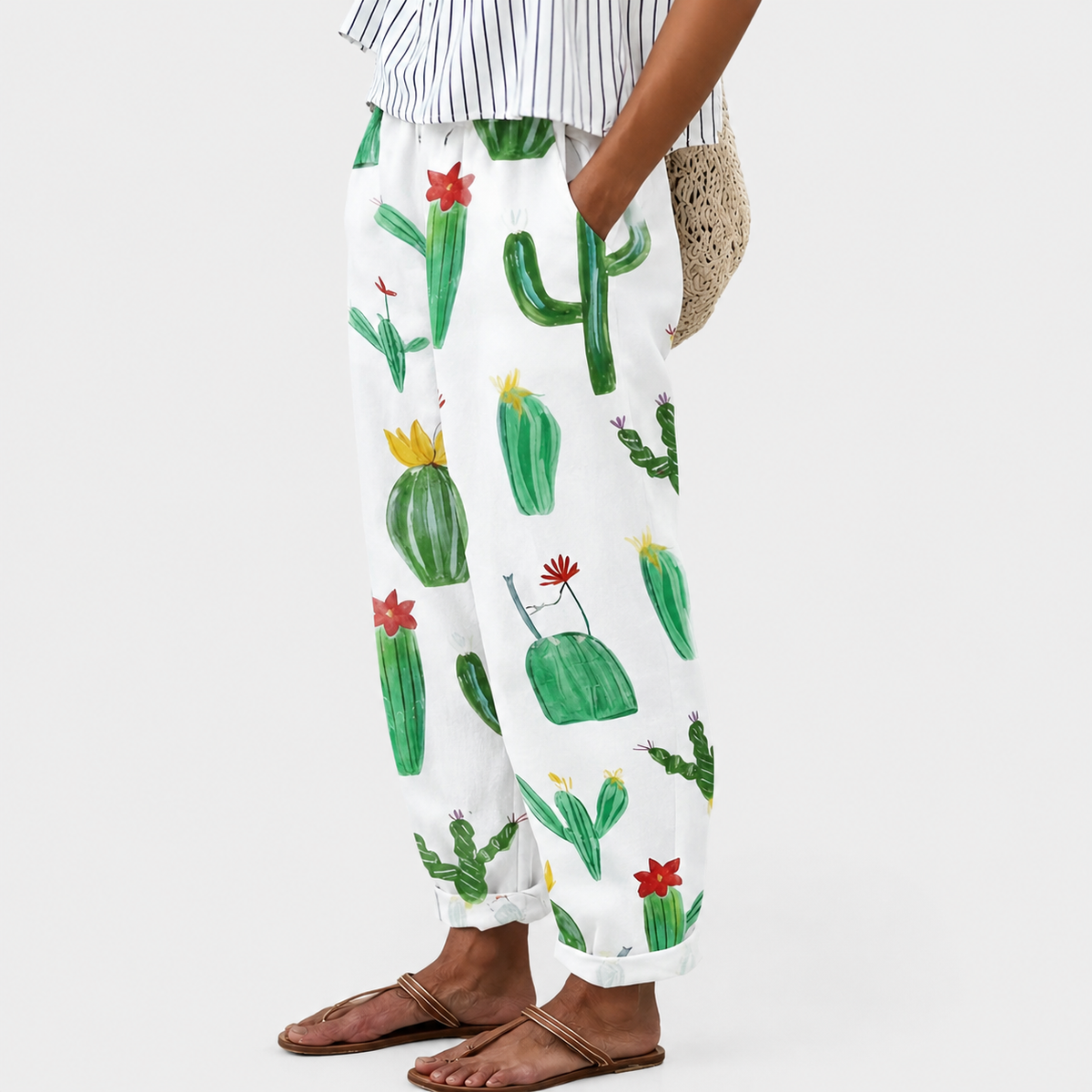 Pantaloni Confort Desert Bloom