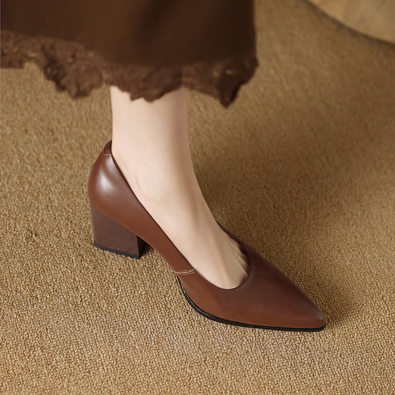 Vivienne | Pump con Tacco Blocco Senza Tempo