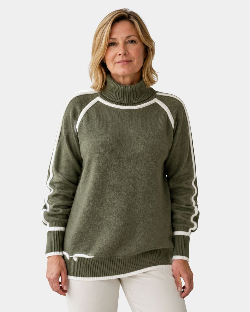 Kaylee | Maglione elegante con colletto alto