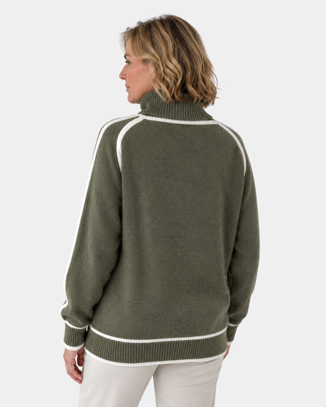 Kaylee | Maglione elegante con colletto alto