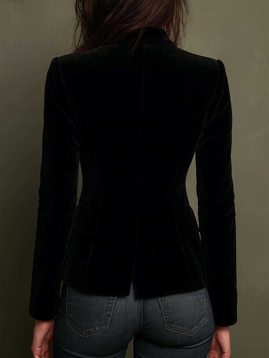 Apolline | Blazer Ricamato con Fiori Multicolore