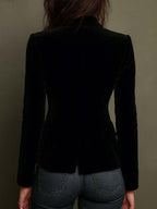 Apolline | Blazer Ricamato con Fiori Multicolore