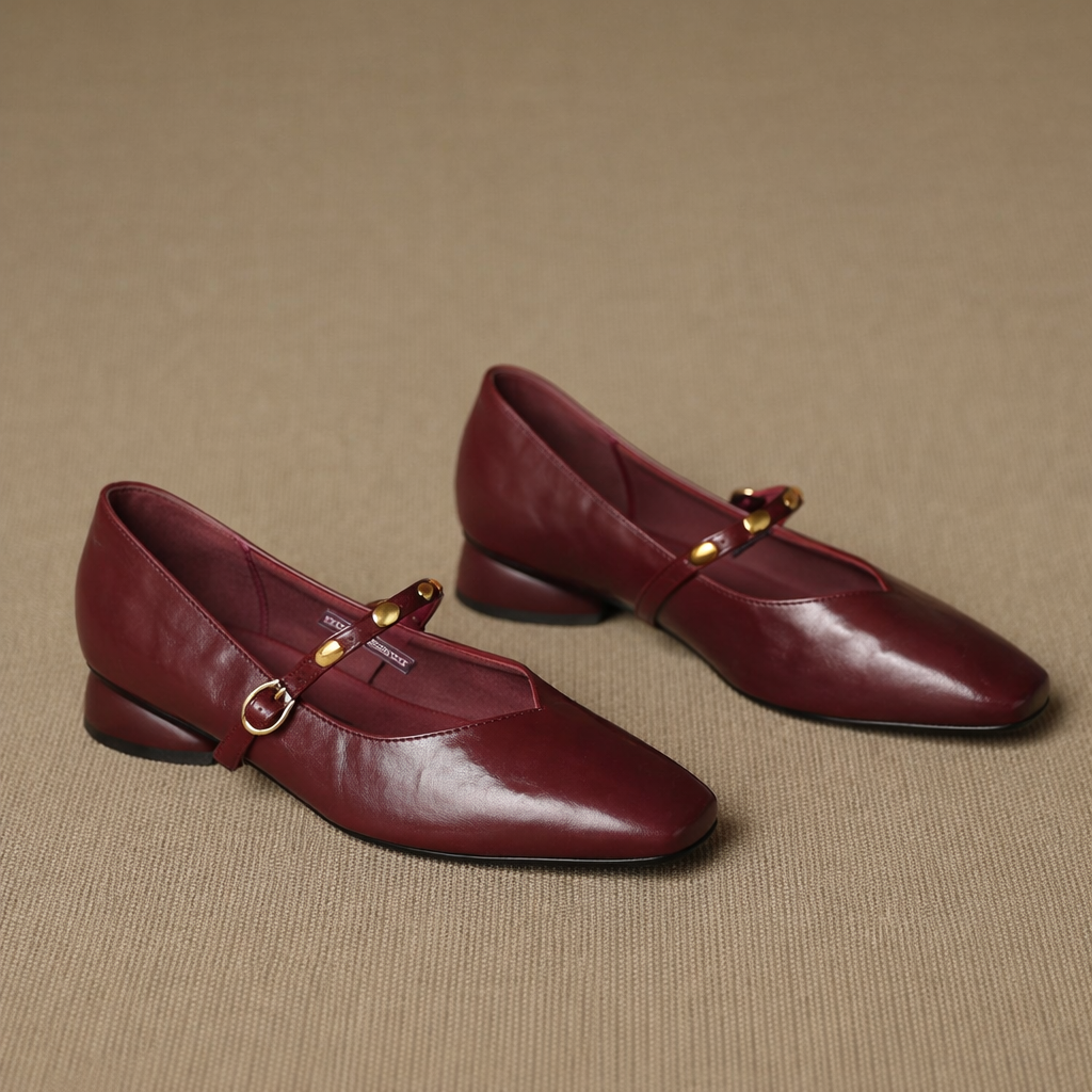 Dahlia | Mary Janes Vintage con Fibbia