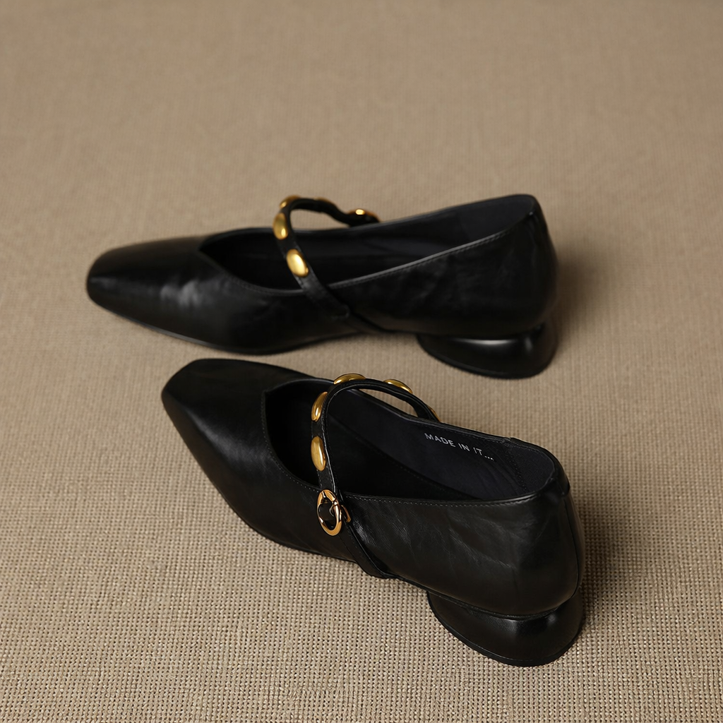 Dahlia | Mary Janes Vintage con Fibbia