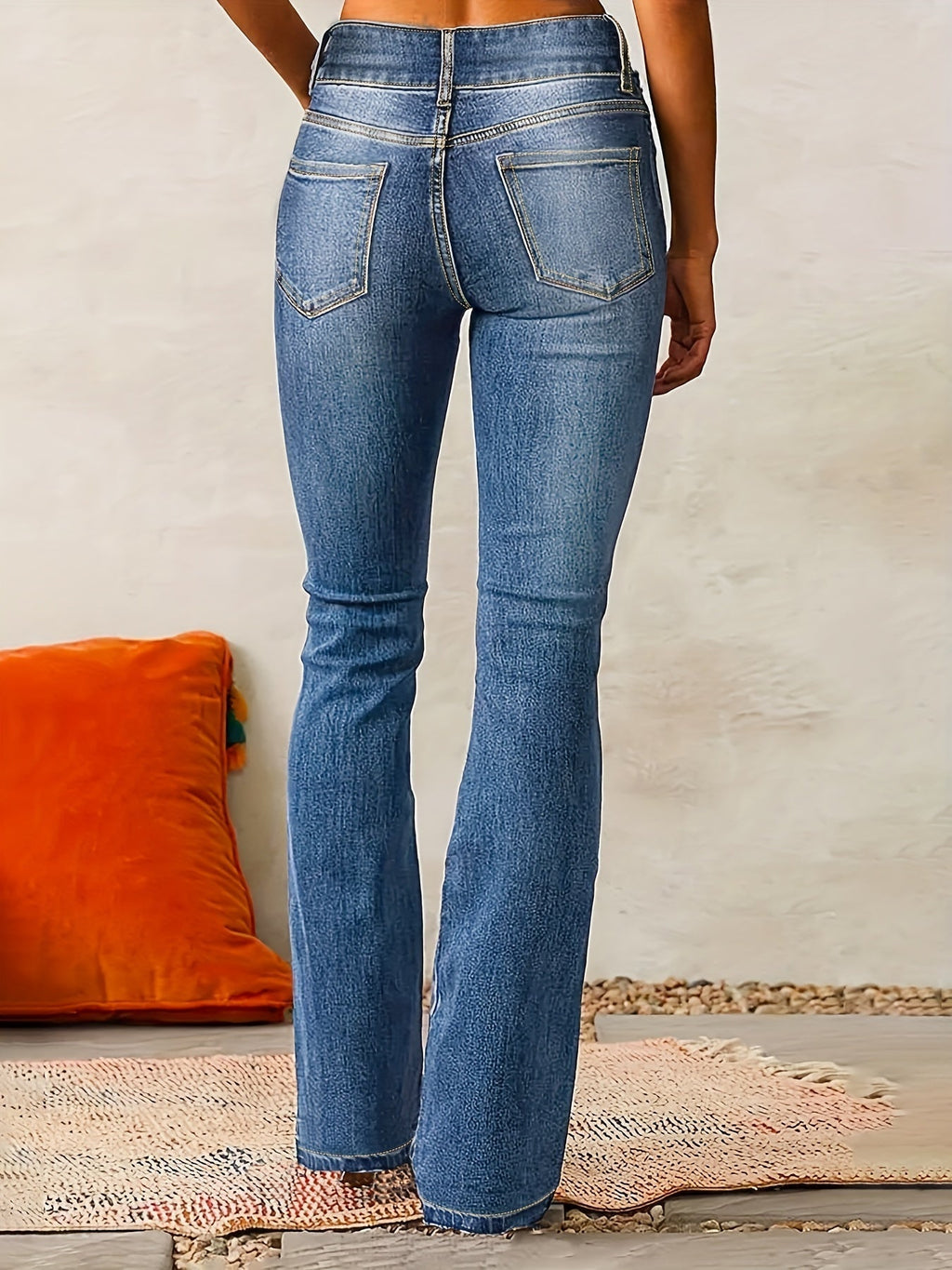 Ariane | Jeans svasati a vita alta elasticizzati