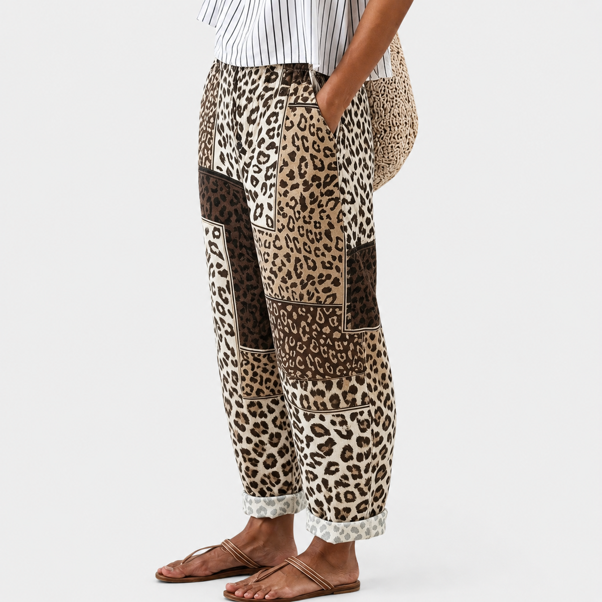 Pantaloni Stile Safari Confortevoli