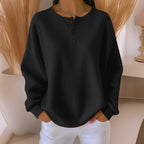 Bernadette | Maglia Relaxed con Collo a Bottone