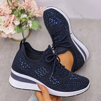Assina | Baskets confort avec détails strass
