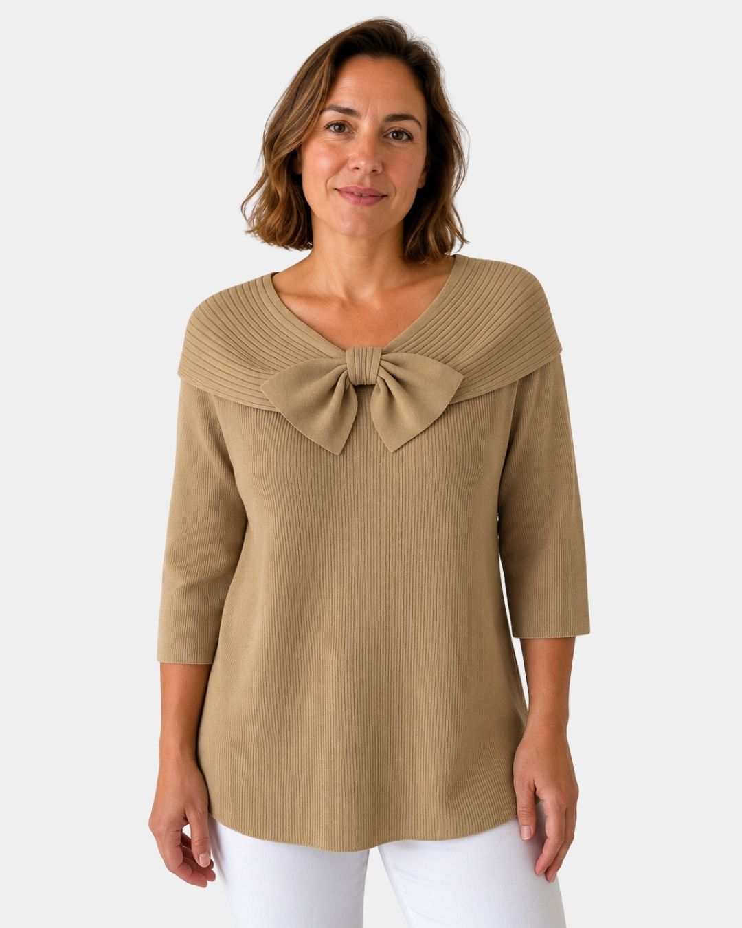 Lúa | Maglione caldo e femminile con nodo