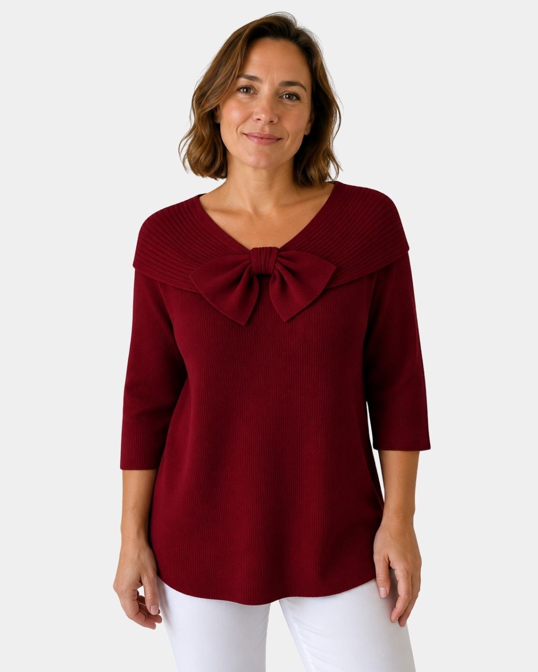 Lúa | Maglione caldo e femminile con nodo