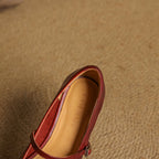 Marlow | Ballerine Mary Jane con Punta Quadrata