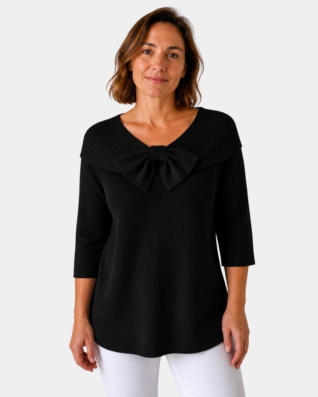 Lúa | Maglione caldo e femminile con nodo