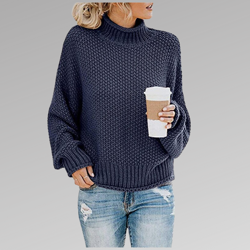 Melody | Maglione Collo Alto Relaxed