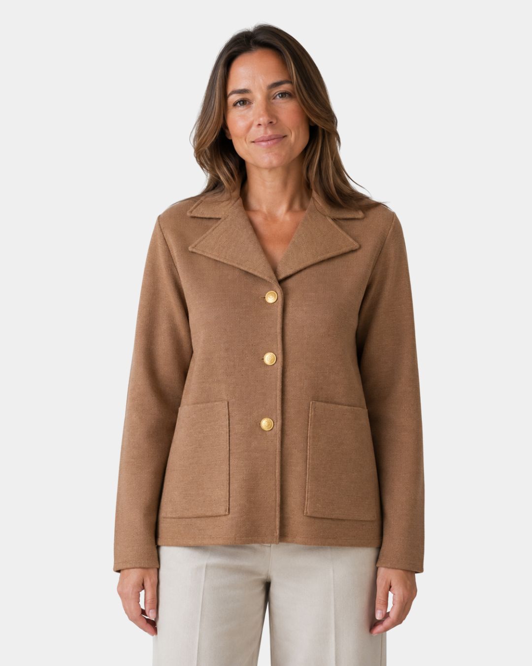 Celine | Cardigan in Maglia di Lana Merino