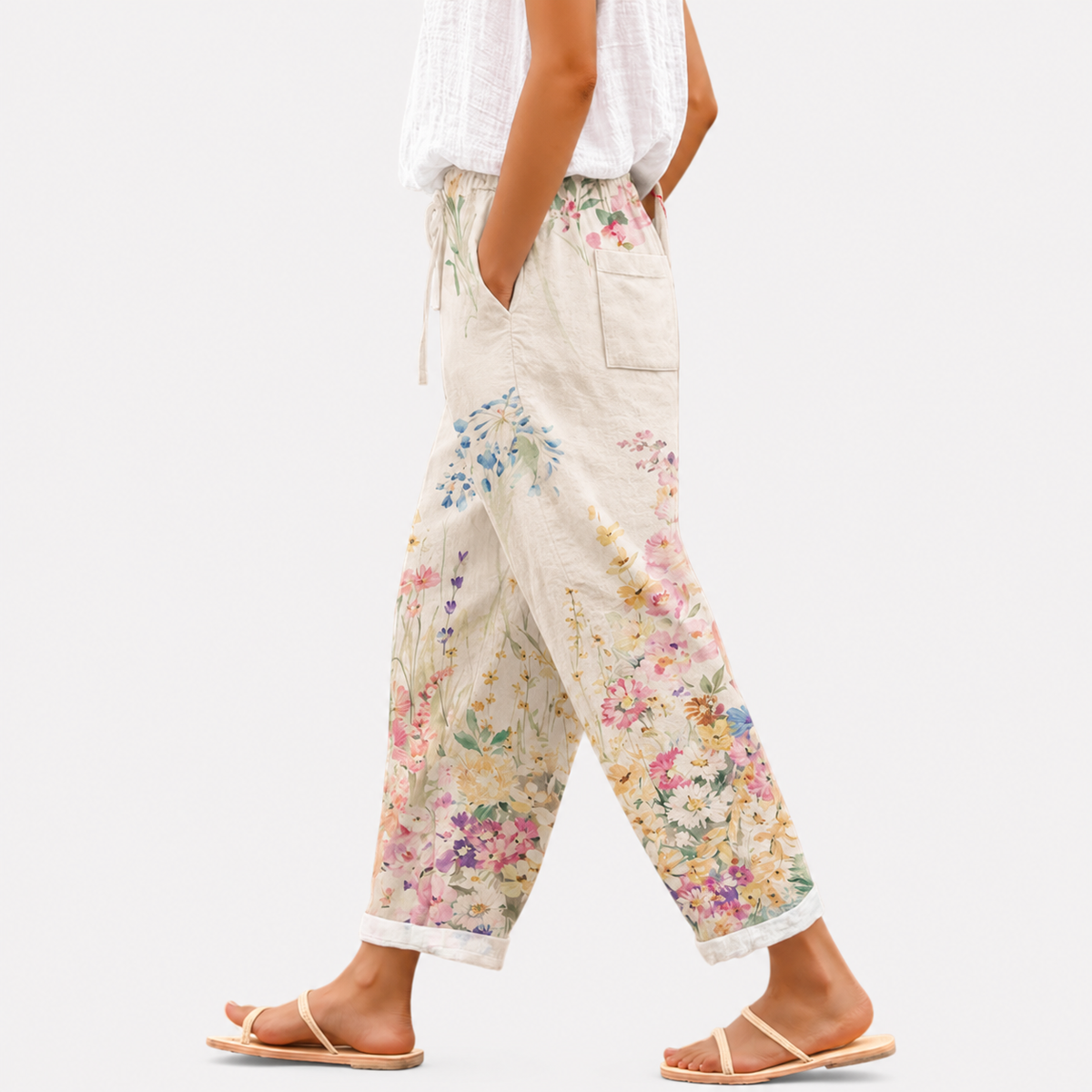 Pantaloni Stampati Casual per Donne