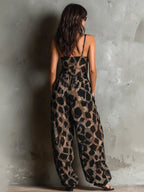 Patrizia | Jumpsuit Constance a Stampa Leopardata