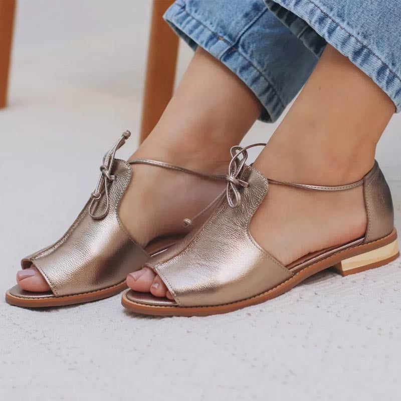 Ilenia | Sandali in Pelle con Cinturino