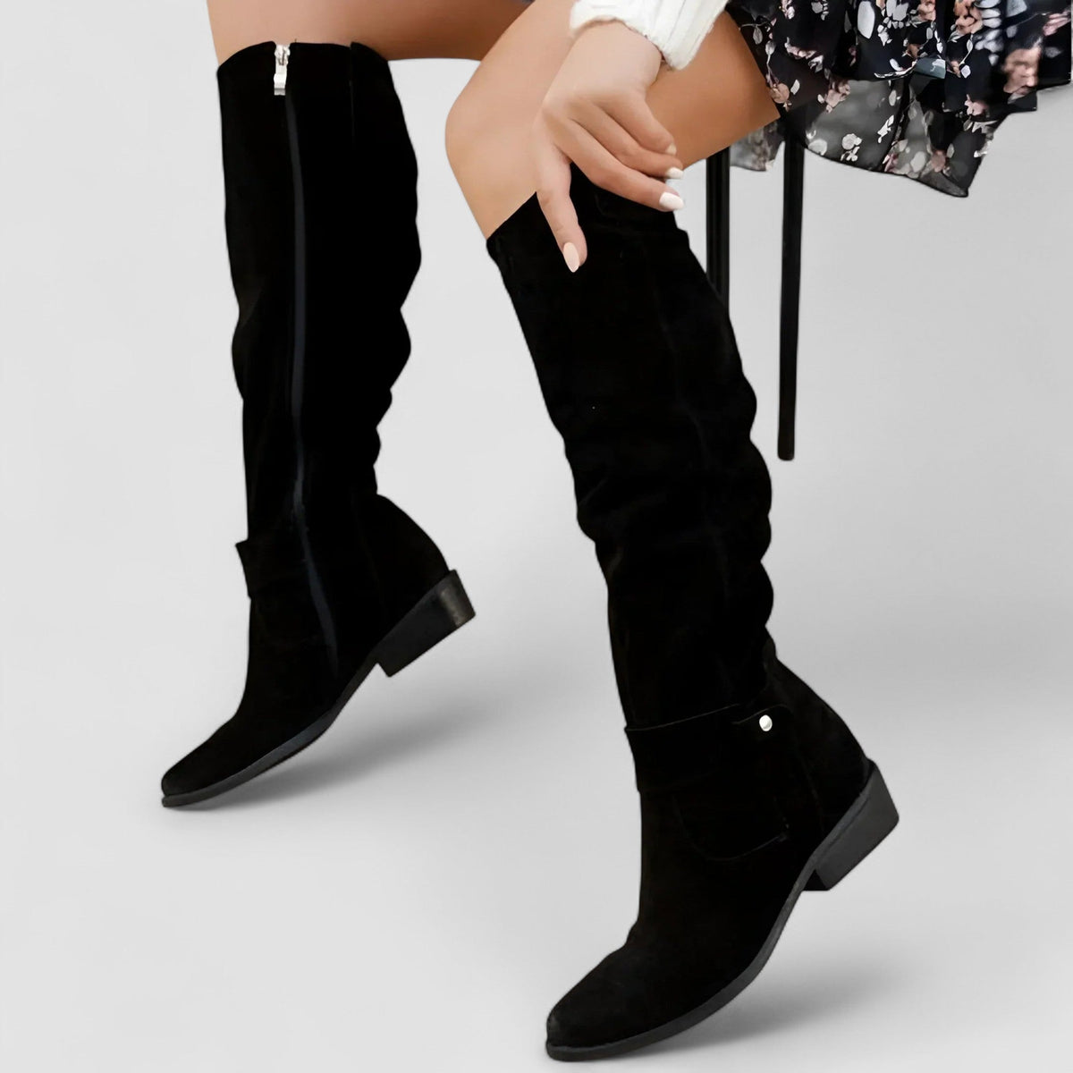 Charlotte | Stivali alti in suede