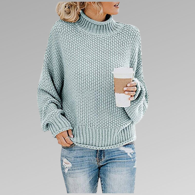 Mallory | Maglione a Collo Alto Relaxed