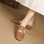 Wynne | Eleganti Mules con Tacco a Blocco