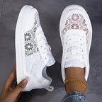 Dentelle | Sneaker in Pizzo Floreale