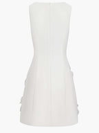 Abito Mini Elegante Senza Maniche con Cut-Out