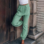 Kaeli – Pantaloni Eleganti con Cordon di Serraggio