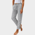 Raquelle - Pantaloni a Righe Casual
