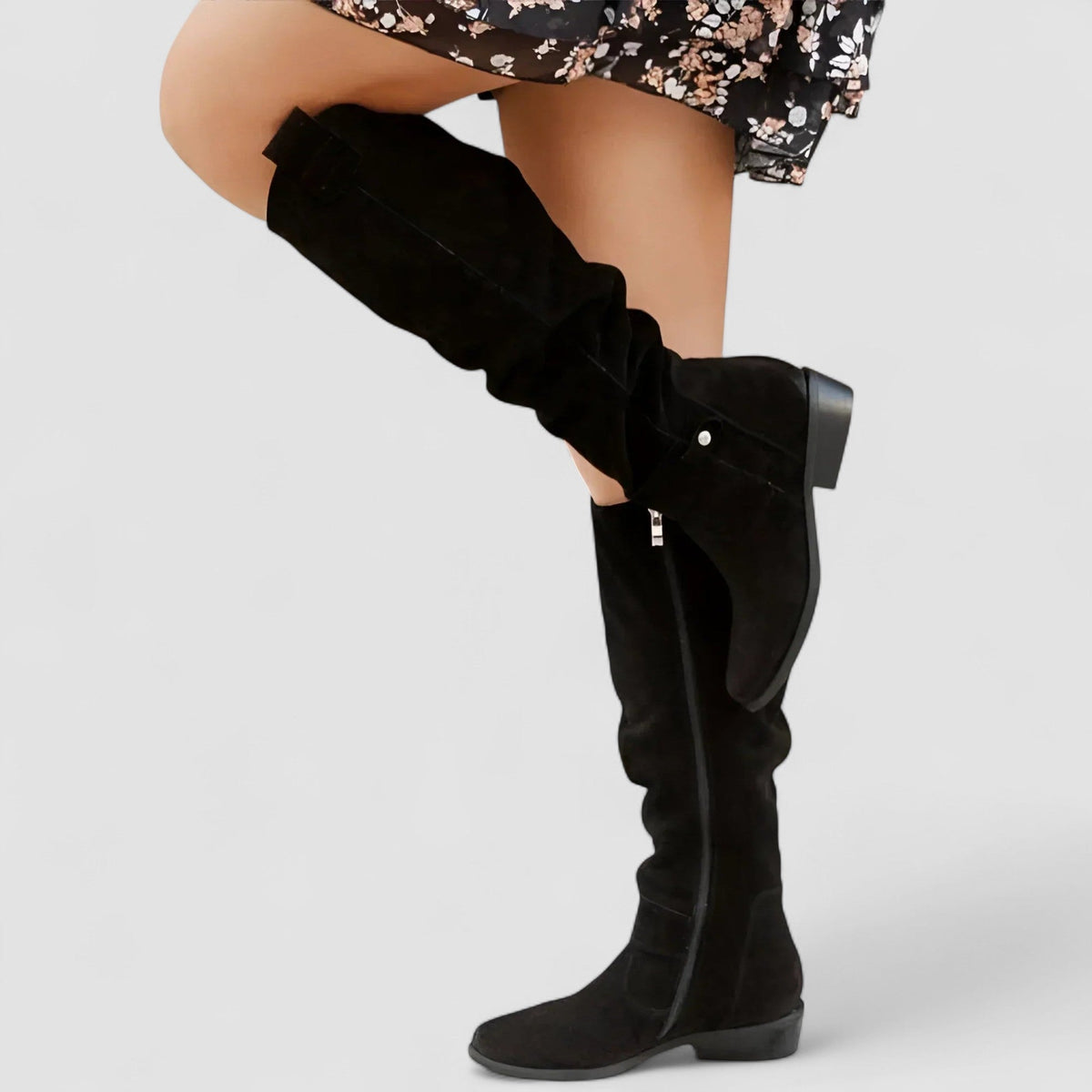 Charlotte | Stivali alti in suede