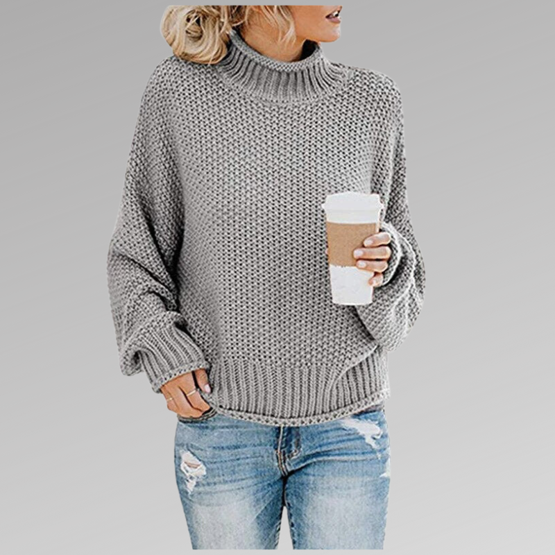 Melody | Maglione Collo Alto Relaxed
