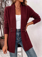 Aurelia | Cardigan Aperto Relaxato
