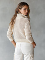 Clarissa | Maglione Relaxed Mezza Zip