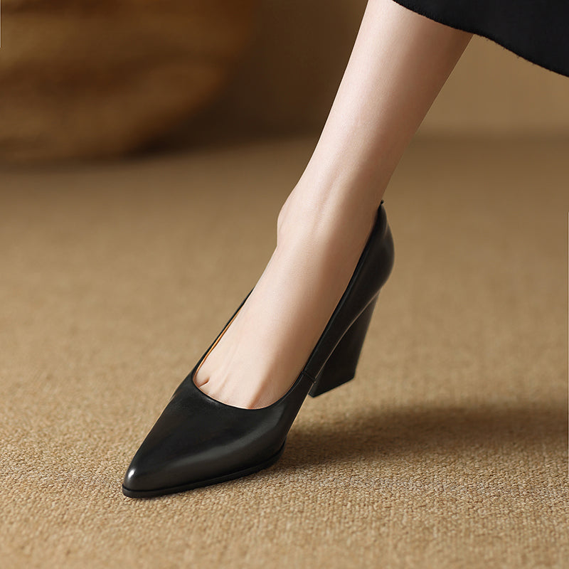 Vivienne | Pump con Tacco Blocco Senza Tempo