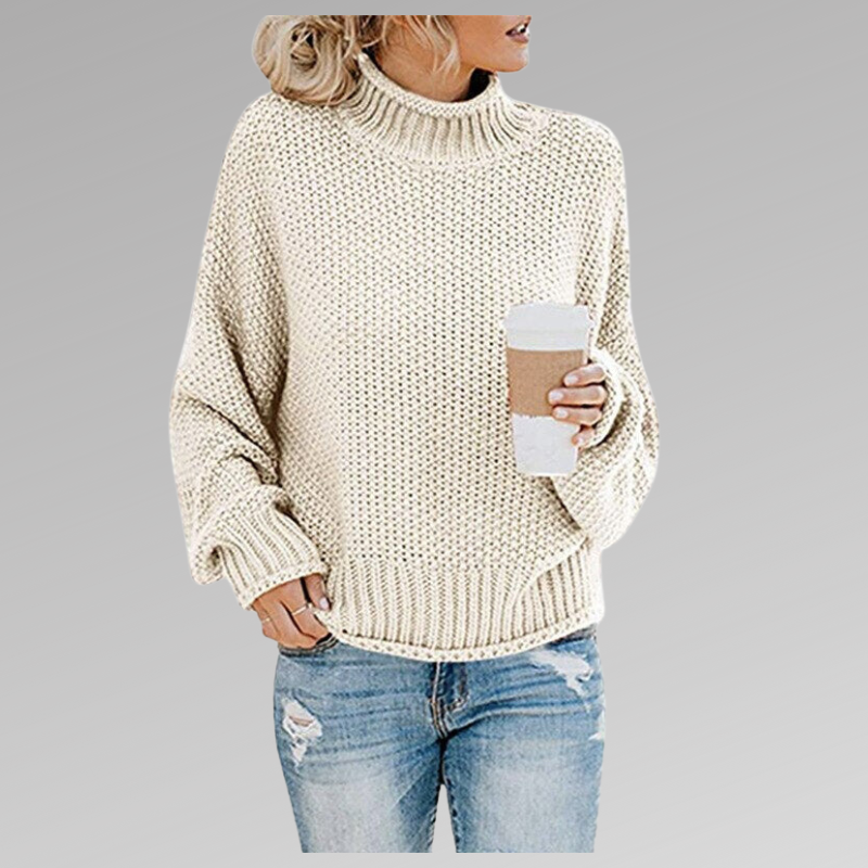 Mallory | Maglione a Collo Alto Relaxed