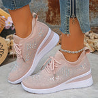 Assina | Baskets confort avec détails strass