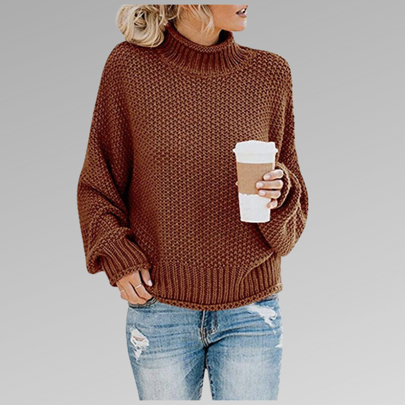 Melody | Maglione Collo Alto Relaxed