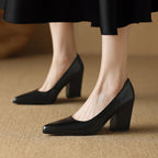 Vivienne | Pump con Tacco Blocco Senza Tempo