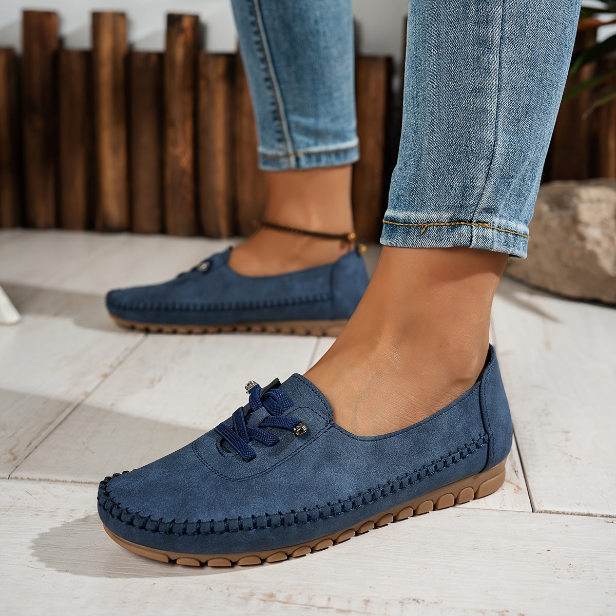 Élodie | Mocassins souples à soutien intégral pour pieds sensibles