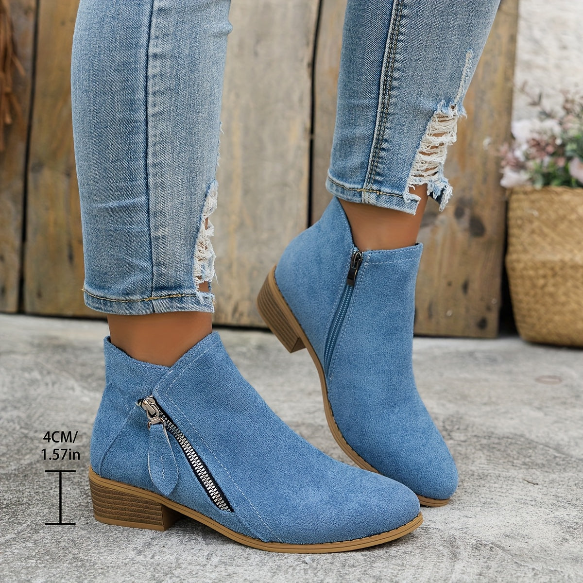 Sienna | Bottines confort à petit talon