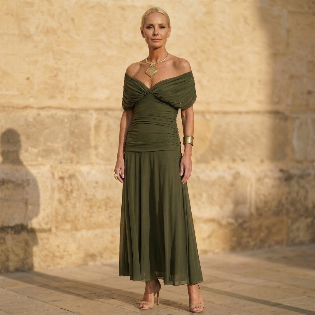 Giovanna | Abito Elegante Fluido