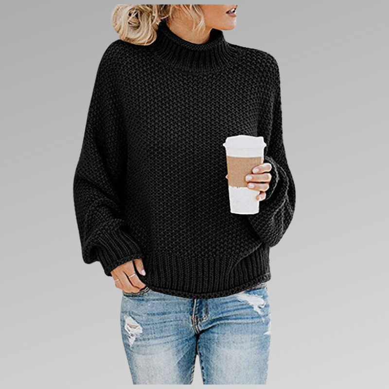 Melody | Maglione Collo Alto Relaxed
