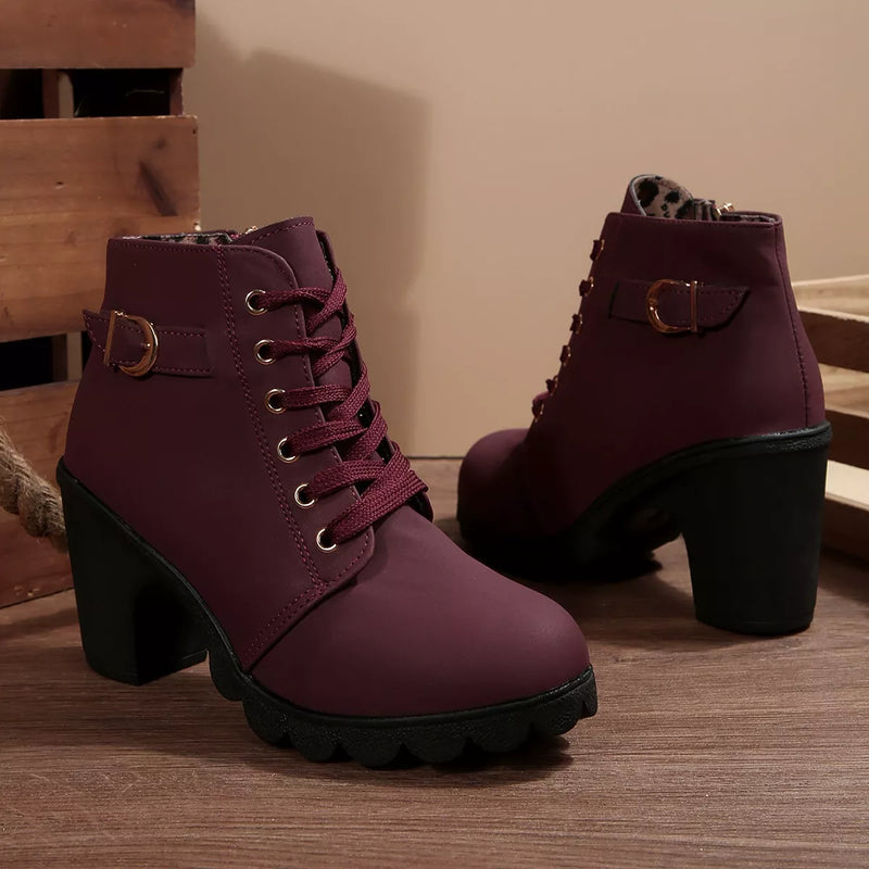 Léonie | Bottines confort à talon élégant