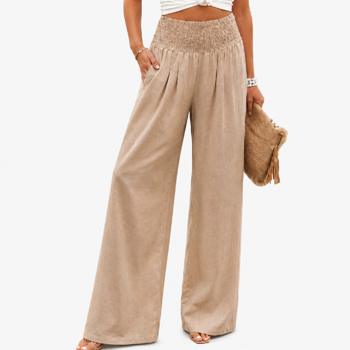 Aileen - Pantaloni Ampi da Spiaggia