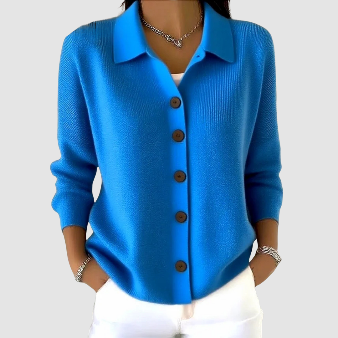 Millie | Cardigan con Collo e Bottoni